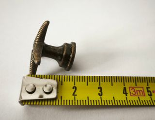 10 Tiradores Estrella de Mar Vintage Bronce