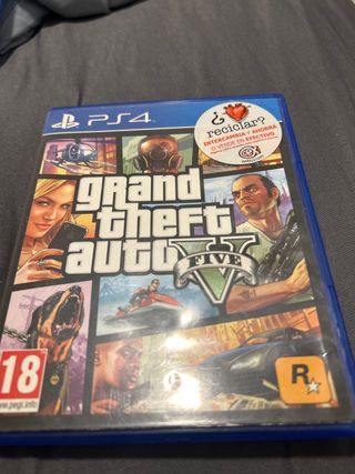 Videojuego GTA V PS4