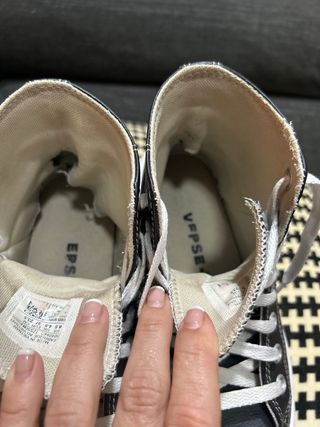 Converse Chuck Taylor Plataforma Negras. Talla 37.