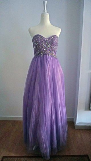 Vestido Princesa Lila Talla S