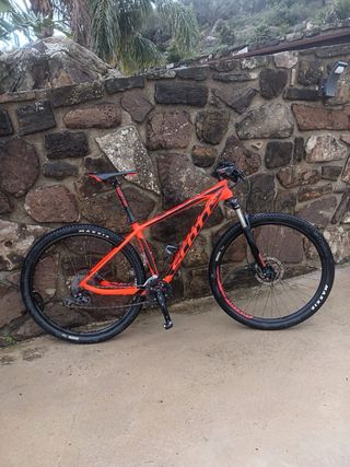 Bicicleta Scott Naranja