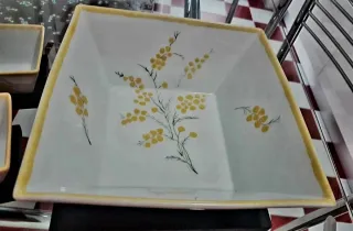 Set 6 ciotole porcellana dipinte a mano