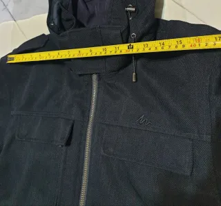 Chaqueta Quechua Azul con Capucha