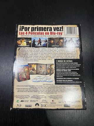 Indiana Jones Blu-ray Las Aventuras Completas