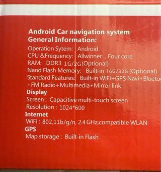 RADIO PANTALLA ANDROID UNIVERSAL 2DIN