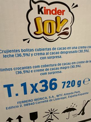 Caja Kinder Joy Stranger Things