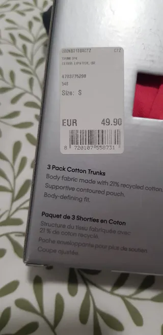 Calvin Klein Ropa Interior Hombre 3 Pack