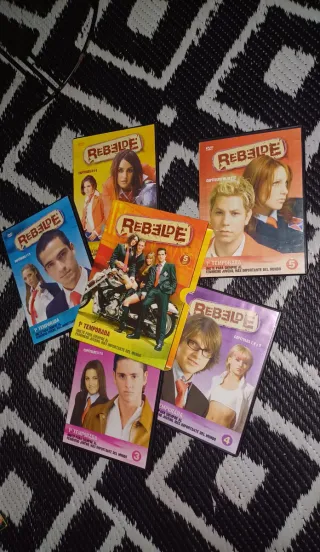 SUPER PACK REBELDE COLECCION COMPLETA DVD DESCATAL