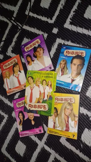 SUPER PACK REBELDE COLECCION COMPLETA DVD DESCATAL