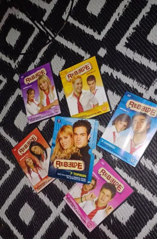 SUPER PACK REBELDE COLECCION COMPLETA DVD DESCATAL