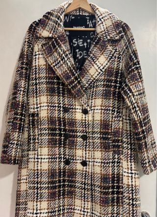 Abrigo Desigual cuadros