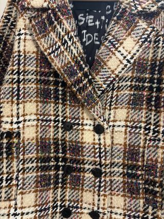 Abrigo Desigual cuadros