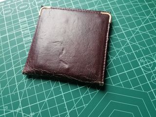 Cartera vintage con calculadora