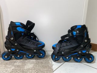Rollerblade Roces blu/nero taglia 34-37