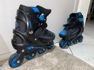 Rollerblade Roces blu/nero taglia 34-37