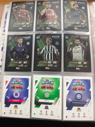 Album Match Attax 25 26 Con 350 Cromos diferentes