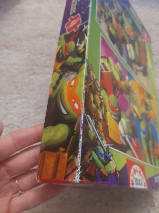 Caja con 2 Puzzles Educa Tortugas Ninja