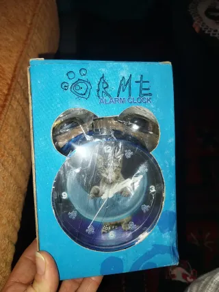 Orologio sveglia nuovo con gatti