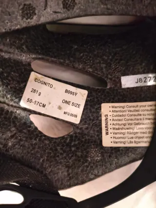 Casco de Bicicleta Bell Negro y Rojo