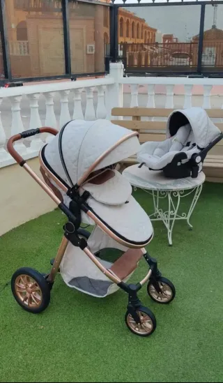 Cochecito bebé 3 en 1 nuevo a estrenar