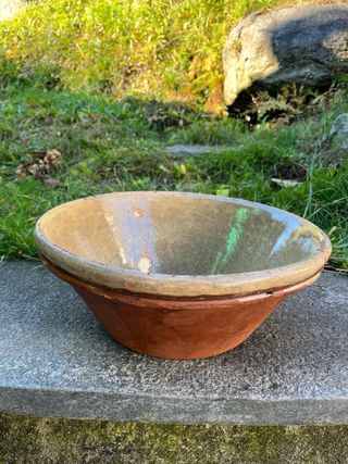 Ciotole grandi in terracotta smaltata