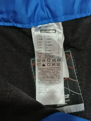 Pantalón de esquí niño 6 años