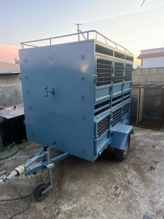 Remolque para perros