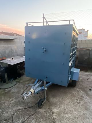 Remolque para perros