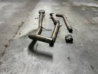 Downpipe y línea de escape