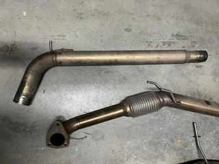 Downpipe y línea de escape