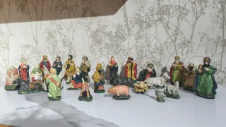Completo Belén Navideño Figuras