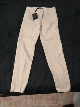 Pantalón Massimo Dutti Beige