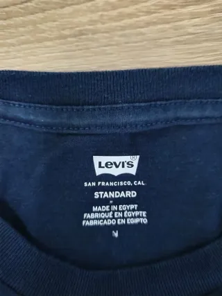 Camiseta Levi's Azul Logo Clásico