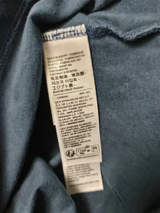 Camiseta Levi's Azul Logo Clásico