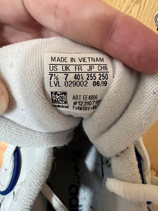 Zapatillas Adidas Talla 40 2/3