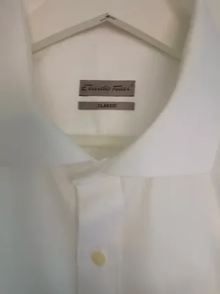 Camisa Emidio Tucci Blanca Talla 6