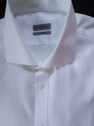 Camisa Emidio Tucci Blanca Talla 6