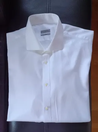 Camisa Emidio Tucci Blanca Talla 6