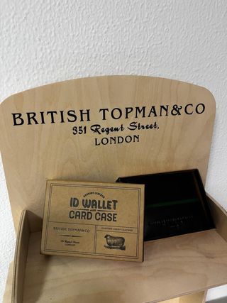 Portafoglio British Topman & Co. Nuovo