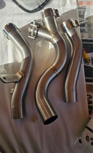 Coletores MT-07 Escape Inox