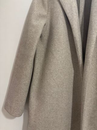 Abrigo Zara Lana Beige
