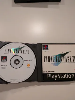 Final Fantasy VII PlayStation PAL
