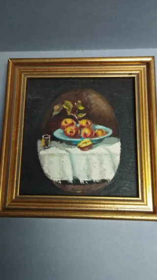 cuadro pintura naturaleza muerta