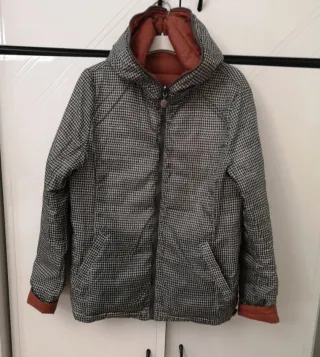 Giubbotto trapuntato reversibile L