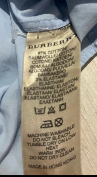 Camicia Burberry Brit Uomo Taglia L