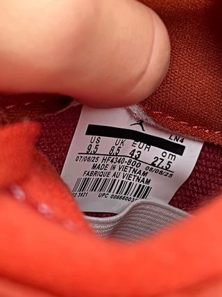 Air Jordan 4 OG Bike x Nigel Sylvester taglia 43