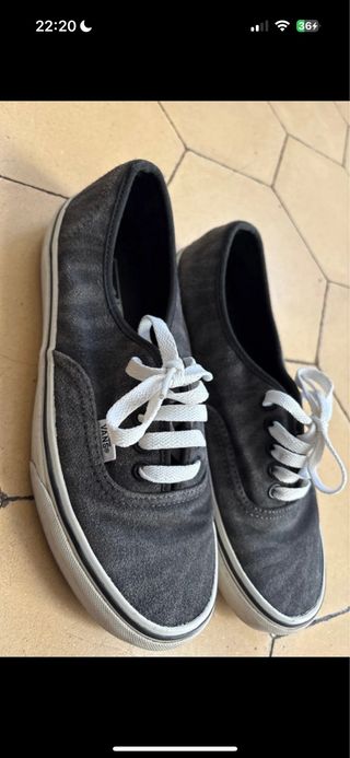 Zapatillas Vans grises