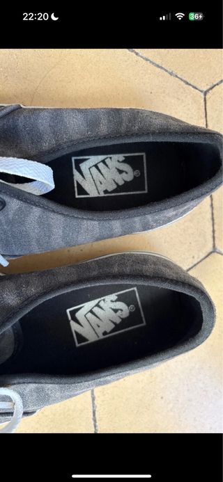 Zapatillas Vans grises