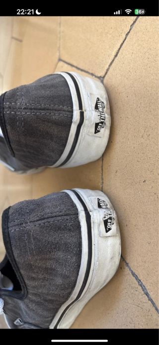 Zapatillas Vans grises