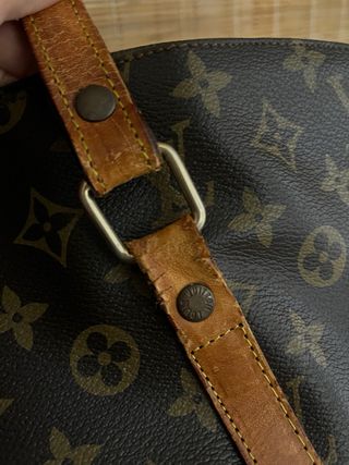 Borsa a spalla Vintage Y2K Marrone